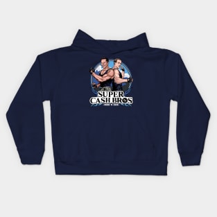 Super Cash Bros - Elon Musk vs Mark Zuckerberg Kids Hoodie